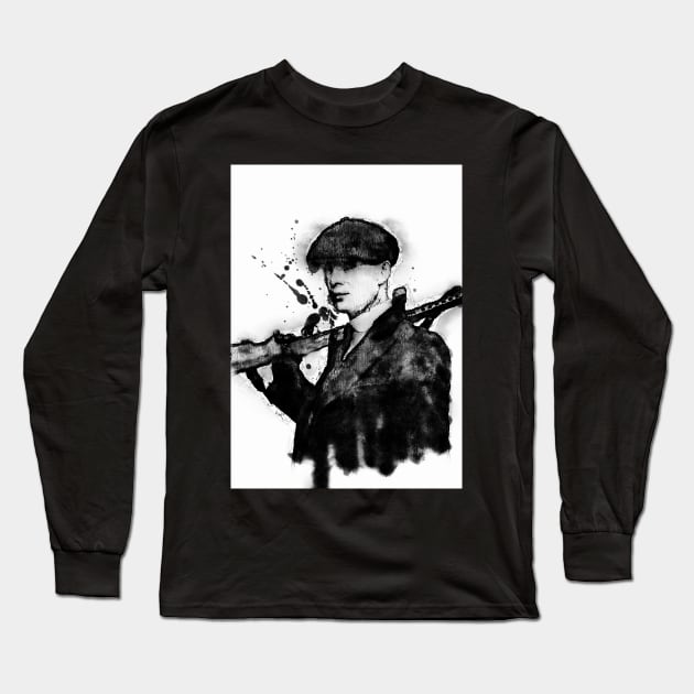 Tommy Shelby Long Sleeve T-Shirt by Durro